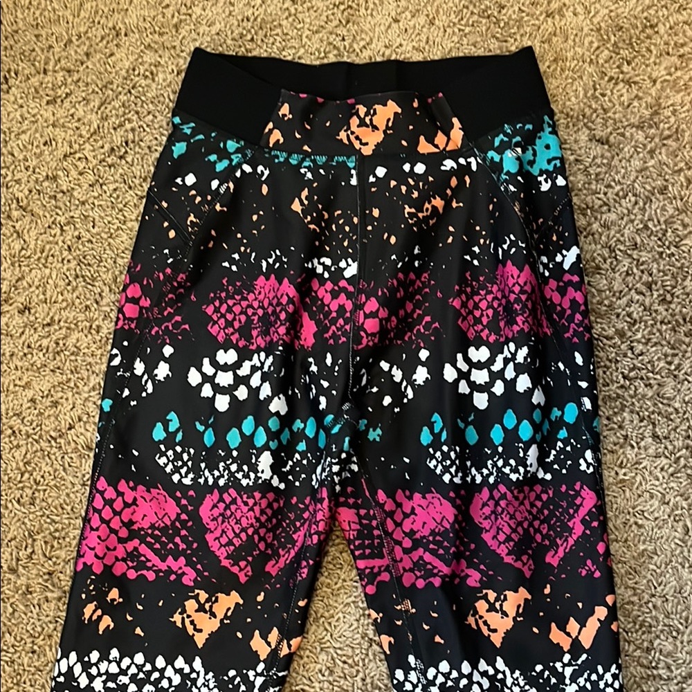 Colorful Patterned Leggings Cycle House by Marika LA design